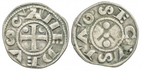 Italy - Savoy
Amedeo III 1103-1148
Denaro Secusino, Susa, ND, Mi 0.70 g.
Ref : MIR 15a, Biaggi 9a Conservation : TTB