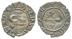 Italy - Savoy
Amedeo VIII, Duca di Savoia 1416-1440
Bianchetto, I Tipo, ND, Mi 0.44 g.
Ref : MIR 149 (R8), Biaggi 133 
Conservation : TB. Rarissim...