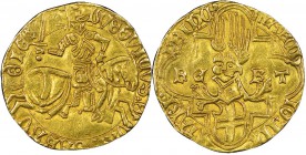 Italy - Savoy
Ludovico 1440-1465
Ducato d’oro, Cornavin, ND, AU 3.25 g.
Ref : MIR 155b (R3), Biaggi 138a, Fr. 1019 Conservation : NGC AU53