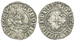 Italy - Savoy
Ludovico 1440-1465
Mezzo Grosso, II Tipo, Cornavin, ND, AG 1.4 g.
Ref : MIR 163e (R2), Biaggi 145, CNI 60
Ex Vente Inasta 22, lot 32...