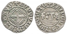 Italy - Savoy
Ludovico 1440-1465
Quarto, I Tipo, ND, Mi 1.19 g.
Ref : MIR 167, Biaggi 148 Conservation : presque Superbe