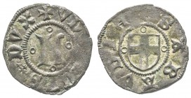 Italy - Savoy
Ludovico 1440-1465
Forte o Patacco, I Tipo, ND, Mi 1.05 g.
Ref : MIR 173b (R), Biaggi 154 Conservation : TTB