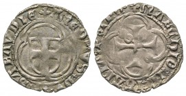 Italy - Savoy
Amedeo IX 1465-1472
Piccolo Bianco, Bourg, ND, Mi 1.58 g.
Ref : MIR 189c var. (R4), Biaggi 167 Conservation : TTB. Très Rare