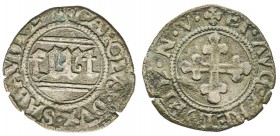 Italy - Savoy
Carlo II 1504-1553
Quarto, VI Tipo, Aosta, ND, Mi 0.88 g.
Ref : MIR 412 (R), Biaggi 351 Conservation : TTB