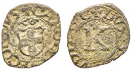 Italy - Savoy
Carlo II 1504-1553
Mezzo Quarto di Piemonte, I Tipo, Cornavin o Torino, Mi 0.67 g.
Ref : MIR 426c (R9) Conservation : TB/TTB. Rarissi...
