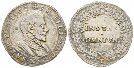 Italy - Savoy
Emanuele Filiberto 1553-1580
Lira, Torino, 1562, AG 12.43 g.
Ref : MIR 506b (R2), Sim 32/2 Conservation : TTB