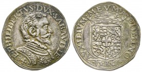 Italy - Savoy
Emanuele Filiberto 1553-1580
Testone, Asti ?, 1561, AG 9.46 g.
Ref : MIR 510 (R3), Biaggi 428c
Ex Vente Nomisma 34, lot 1730 Conserv...