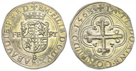 Italy - Savoy
Emanuele Filiberto 1553-1580
Bianco o 4 Soldi, I tipo, Bourg, 1563, Mi 5.13 g.
Ref : MIR 520b, Sim 45/2 Conservation : Superbe. Magni...