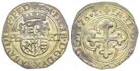 Italy - Savoy
Emanuele Filiberto 1553-1580
Bianco o 4 Soldi, I tipo, Torino, 1576, Mi 4.59 g.
Ref : MIR 520ac, Biaggi 438r
Ex Vente Inasta 22, lot...