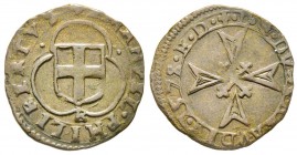 Italy - Savoy
Emanuele Filiberto 1553-1580
Parpagliola, Bourg, 1578 ED, Mi 1.90 g.
Ref : MIR 537c, Biaggi 453b Conservation : TTB