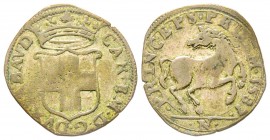 Italy - Savoy
Carlo Emanuele I 1580-1630
Cavallotto, I Tipo, Nizza, 1587 N, Mi 2.67 g.
Ref : MIR 656c (R), Biaggi 552h Conservation : TB