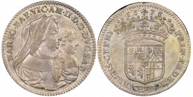 Italy - Savoy
Vittorio Amedeo II - Reggenza della Madre 1675-1680
Lira, Torino, 1676, AG 6.07 g.
Ref : MIR 838b (R4), Biaggi 709a
Ex Vente Ranieri...