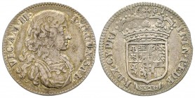 Italy - Savoy
Vittorio Amedeo II - Duca 1680-1713 
1 Lira, I tipo, Torino, 1681, AG 6.06 g.
Ref : MIR 862b (R4), Biaggi 734c
Ex Vente UBS 73, 5-7 ...