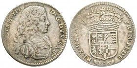 Italy - Savoy
Vittorio Amedeo II - Duca 1680-1713 
1 Lira, I tipo, Torino, 1683, AG 5.98 g.
Ref : MIR 862d (R), Biaggi 734g
Ex Vente Nomisma 38, l...