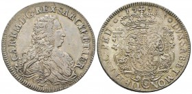 Italy - Savoy
Carlo Emanuele III Primo Periodo 1730-1755 
Scudo Vecchio da 5 Lire, Torino, 1733, AG 29.70 g.
Avers : CAR EM D G REX SAR CYP ET IER ...