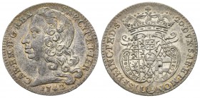 Italy - Savoy
Carlo Emanuele III Primo Periodo 1730-1755 
Lira, II tipo, Torino, 1742, AG 5.71 g.
Ref : MIR 930 (R), Biaggi 796a
Ex Vente Inasta 2...
