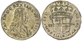 Italy - Savoy
Carlo Emanuele III Primo Periodo 1730-1755 
5 Soldi, I tipo, Torino, 1734, Mi 4.84 g.
Ref : MIR 934c, Biaggi 799c
Ex Vente Nomisma 3...