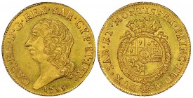 Italy - Savoy
Carlo Emanuele III Secondo Periodo 1755-1773
Doppia Nuova, Torino, 1755, AU 9.63 g.
Ref : MIR 943a (R2), Biaggi 808a, Fr. 1105 Conser...