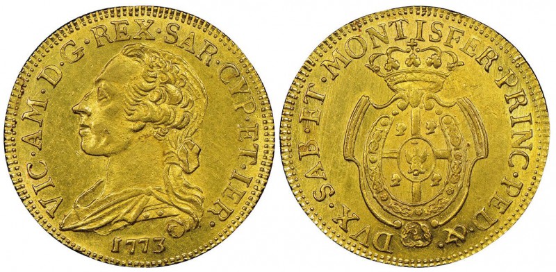 Italy - Savoy
Vittorio Amedeo III, Monetazione per la Sardegna 1773-1796
Mezzo...