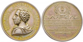 Russia
Alexandre II 1855-1881
Médaille en argent, 1862, 25ème Anniversaire de la mort Alexander Pushkin, AG 48.00 g. 42 mm. par I. Chukmaskov Ref : ...