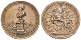 Sweden
Karl XII 1607-1718
Médaille en argent, 1718, frappée pour la mort de Karl XII, AG 29.1 g. 43 mm par Christian Wermuth
Ref : Hildebrand 215, ...
