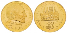 Czech Republic
Médaille en or, 1969, AU 28.89 g. 
Conservation : PCGS PROOF 67 DEEP CAMEO