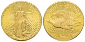 USA, 20 Dollars, Philadelphie, 1927, AU 33.43 g.
Ref : Fr. 185, KM#131 Conservation : PCGS MS66
