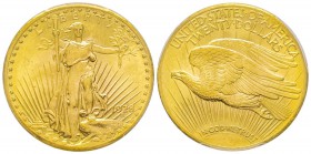 USA, 20 Dollars, Philadelphie, 1928, AU 33.43 g.
Ref : Fr. 185, KM#131 Conservation : PCGS MS65