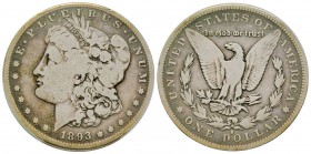 USA, Morgan Dollar, San Francisco, 1893 S, AG 27 g.
Ref : KM#110 Conservation : PCGS VG08. Très Rare