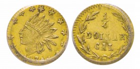 USA, 25 cents, Quarter Dollar, 1876, AU.
Ref : BG 852 Conservation : PCGS UNC Detail