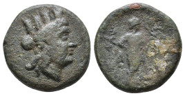 Phrygia, Synnada. 133-0 BC. AE 6,58g.