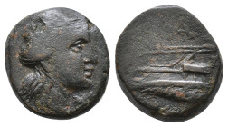 Caria. Knidos. Circa 250-210 BC. AE 5,03g.