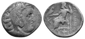 Kings of Macedon. Alexander III. 336-323 BC. Drachm AR 4,02g.