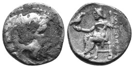 Kings of Macedon. Alexander III. 336-323 BC. Drachm AR 3,53g.