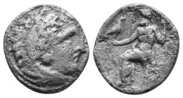 Kings of Macedon. Alexander III. 336-323 BC. Drachm AR 3,75g.