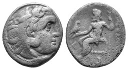 Kings of Macedon. Alexander III. 336-323 BC. Drachm AR 4,18g.