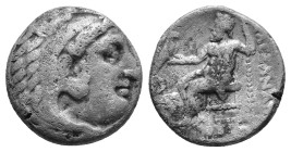 Kings of Macedon. Alexander III. 336-323 BC. Drachm AR 3,76g.