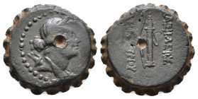 Seleukid Kingdom. Demetrios I Soter. 162-150 BC. AE 4,50g.