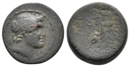 Seleukid Kingdom. Uncertain. AE 8,74g.