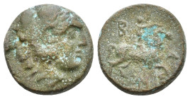 Kings of Macedon, Philip V. AE Unit. Uncertain mint, Circa 221/0 BC. AE 3,82g.