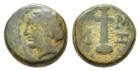 Thrace, Sestos. (?) Circa 300 BC. AE 1,98g.