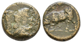 Uncertain greek coin. AE 6,51g.