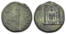 Pamphylia, Perge. AE Circa 50-30 BC. AE 3,77g.