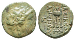 Seleukid Kingdom, Sardeis. AE 261-246 BC. Antiochos II Theos . AE 3,87g.