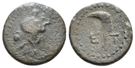 Pisidia, Etenna. AE 100-0 BC. AE 3,35g.