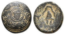Kings of Macedon, Alexander III. 336-323 BC. AE 4,01g.