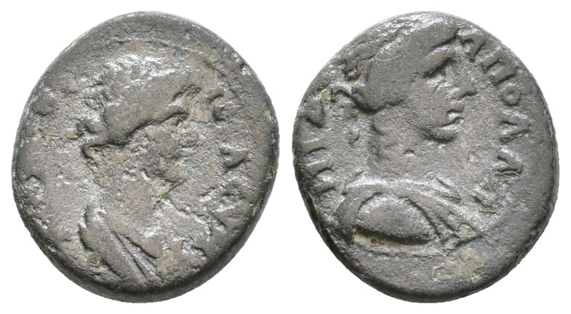 Lydia, Apollonis. Pseudo-autonomous issue. Circa 3rd century AD AE SNG von Auloc...