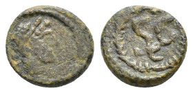 Syria, Seleucis and Pieria. Antioch. Hadrian. 117-138 AD. Half-Quadrans. AE 1,03g.