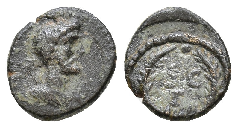 Syria, Seleucis and Pieria. Antioch. Hadrian. 117-138 AD. Half-Quadrans. AE 0,94...