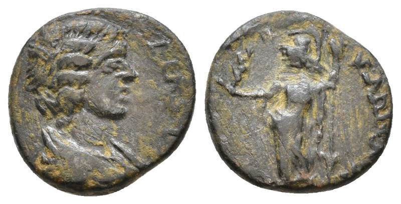 Uncertain provincial coin. AE 2,58g.